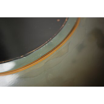 堆漆彫漆 紫陽花 蓋物　Q360 