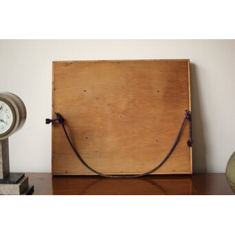 輪島塗 田崎昭一郎 兎 漆額　Q361 