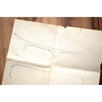 音丸香 彫漆三足脚付き盆　Q362 