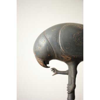 The Mwt MMA(THE METROPOLITAN MUSEUM OF ART) STERLING刻印 オウム像　M416 