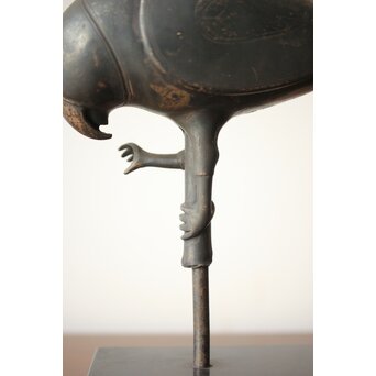 The Mwt MMA(THE METROPOLITAN MUSEUM OF ART) STERLING刻印 オウム像　M416 