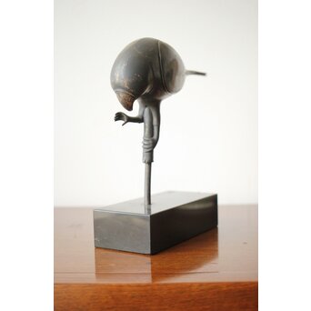 The Mwt MMA(THE METROPOLITAN MUSEUM OF ART) STERLING刻印 オウム像　M416 