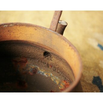 小泉仁左衛門 巣籠鶴 鉄瓶/湯沸　M417 