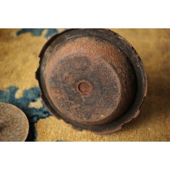 小泉仁左衛門 巣籠鶴 鉄瓶/湯沸　M417 