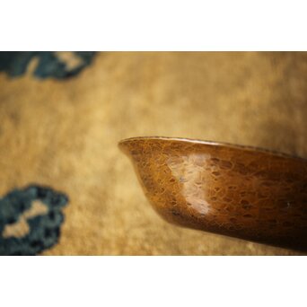 猩々堂紹美作 黄銅 鎚目菓子器　M418 