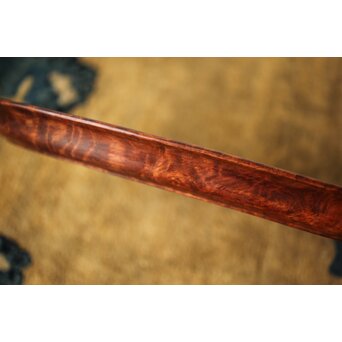 肥松 楕円型 刳貫煎茶盆　X455 