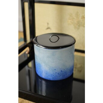 作家物 洋ガラスの水指　Y047 