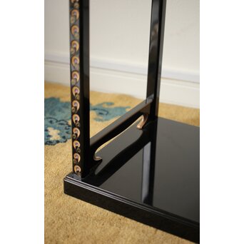 音丸香 彫漆寿文飾棚/茶棚　Q363 