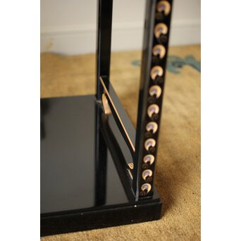 音丸香 彫漆寿文飾棚/茶棚　Q363 