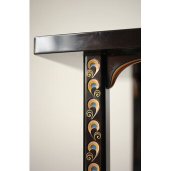 音丸香 彫漆寿文飾棚/茶棚　Q363 