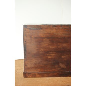 軽井沢彫 衣装箱 スツール　X458 