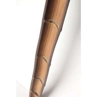 李朝か 竹材柱掛 儒教思想 忠孝 篆刻　U357 