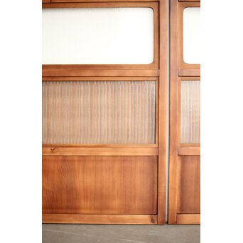 全面ガラス 格子戸 2枚1組　L1128 