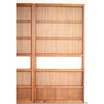 全面ガラス 格子戸 2枚1組　L1128 