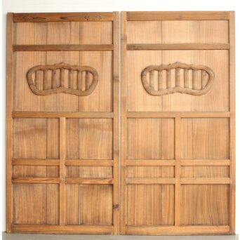 宝珠窓 唐戸 2枚1組　B1066