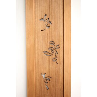 桐の花弁透かし欄間　R0398 