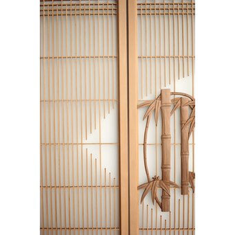 竹雀 書院欄間 5枚1組　R0399 