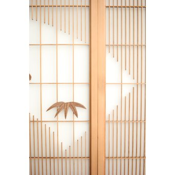 竹雀 書院欄間 5枚1組　R0399 