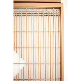 竹雀 書院欄間 5枚1組　R0399 