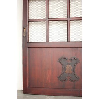 金網升格子蔵戸　W0156 