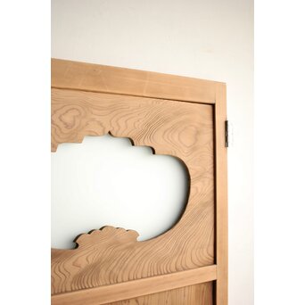 宝珠透 一枚板 雪隠戸　GD0216 