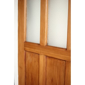 花硝子とガラスノブのドア　GD0218 