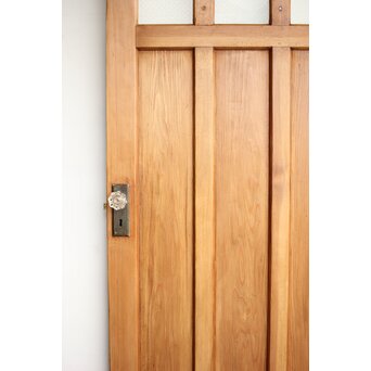 花硝子とガラスノブのドア　GD0218 