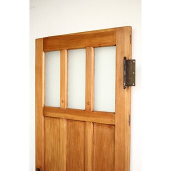 花硝子とガラスノブのドア　GD0218 