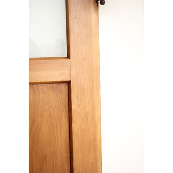 花硝子とガラスノブのドア　GD0218 