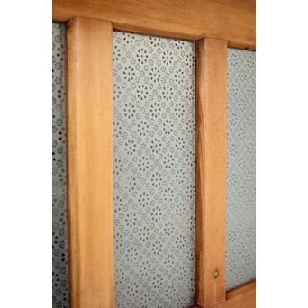 花硝子とガラスノブのドア　GD0218 