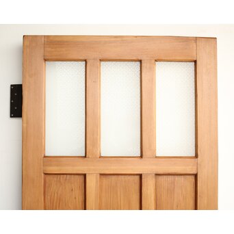 花硝子とガラスノブのドア　GD0218 