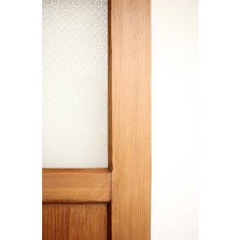 花硝子とガラスノブのドア　GD0218 