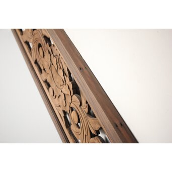 寺院欄間 牡丹　R0402 