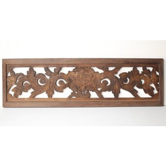 寺院欄間 牡丹　R0402 B面