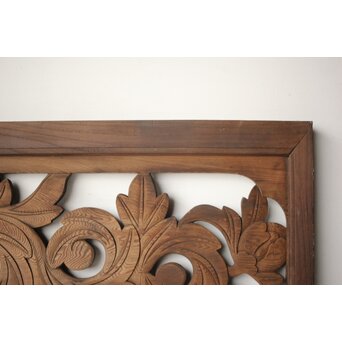 寺院欄間 牡丹　R0402 