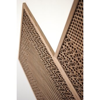 神代杉 組子 2枚1組　R0403 