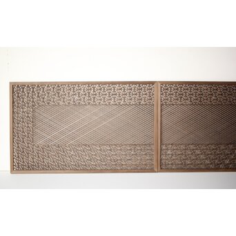 神代杉 組子 2枚1組　R0403 