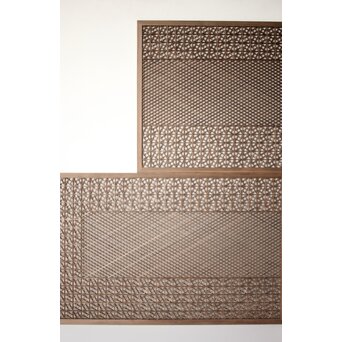 神代杉 組子 2枚1組　R0403 