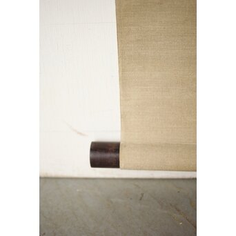 森田恒友「下総の村」掛軸 共箱　Z512 