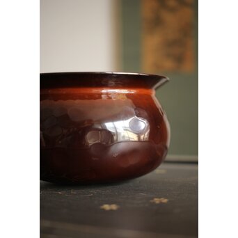 中川浄益 鎚起建水　M419 