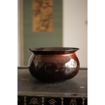 中川浄益 鎚起建水　M419 