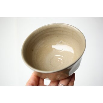 琉球 壺屋焼 小橋川仁王 茶碗2点　P482 