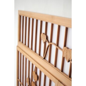 蔦の書院欄間 乳白色アクリル板 3枚1組　R0406 