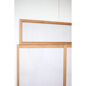 蔦の書院欄間 乳白色アクリル板 3枚1組　R0406 