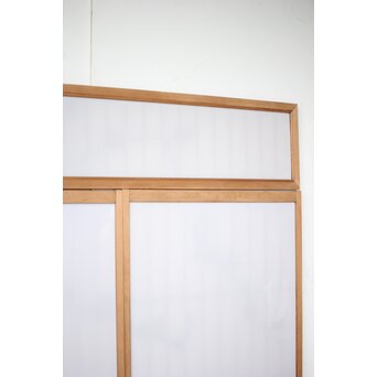 蔦の書院欄間 乳白色アクリル板 3枚1組　R0406 