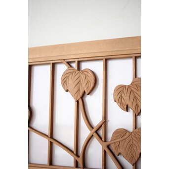 蔦の書院欄間 乳白色アクリル板 3枚1組　R0406 