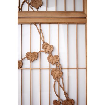 蔦の書院欄間 乳白色アクリル板 3枚1組　R0406 