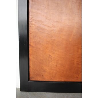 黒枠 虎斑 巨大一枚板の帯戸 在庫3枚　B1069 