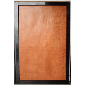 黒枠 虎斑 巨大一枚板の帯戸 在庫3枚　B1069 