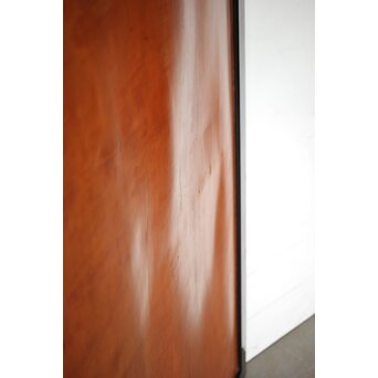 黒枠 虎斑 巨大一枚板の帯戸　B1070 